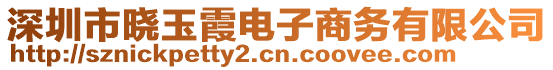 深圳市曉玉霞電子商務(wù)有限公司