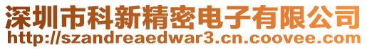 深圳市科新精密電子有限公司