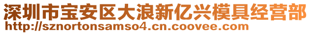 深圳市寶安區(qū)大浪新億興模具經(jīng)營部