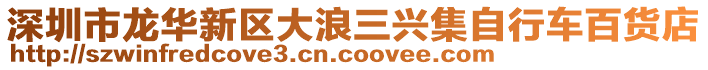 深圳市龍華新區(qū)大浪三興集自行車百貨店