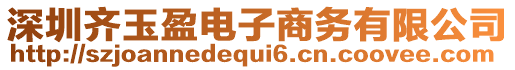 深圳齊玉盈電子商務(wù)有限公司