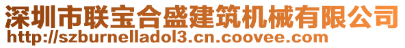 深圳市聯(lián)寶合盛建筑機(jī)械有限公司