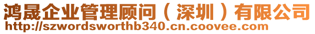 鴻晟企業(yè)管理顧問（深圳）有限公司