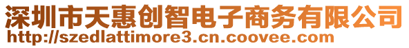 深圳市天惠创智电子商务有限公司