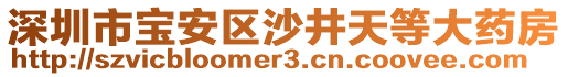 深圳市寶安區(qū)沙井天等大藥房