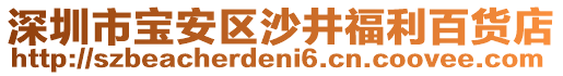 深圳市寶安區(qū)沙井福利百貨店