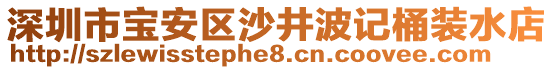 深圳市寶安區(qū)沙井波記桶裝水店