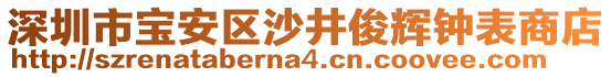 深圳市寶安區(qū)沙井俊輝鐘表商店