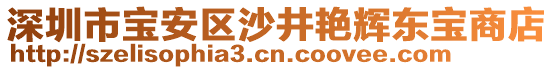 深圳市寶安區沙井艷輝東寶商店