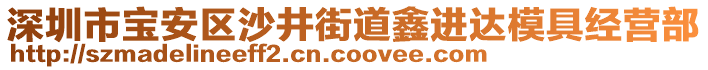 深圳市寶安區(qū)沙井街道鑫進(jìn)達(dá)模具經(jīng)營(yíng)部