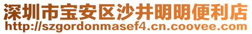 深圳市寶安區(qū)沙井明明便利店