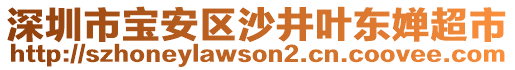 深圳市寶安區(qū)沙井葉東嬋超市