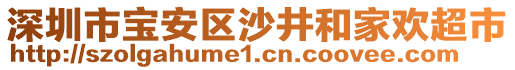 深圳市寶安區(qū)沙井和家歡超市