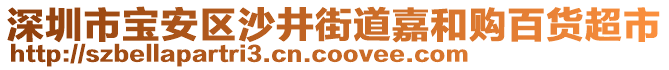 深圳市寶安區(qū)沙井街道嘉和購(gòu)百貨超市