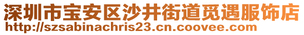 深圳市寶安區(qū)沙井街道覓遇服飾店