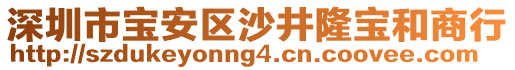 深圳市寶安區(qū)沙井隆寶和商行