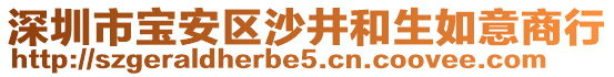 深圳市寶安區(qū)沙井和生如意商行