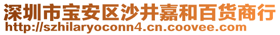 深圳市寶安區(qū)沙井嘉和百貨商行