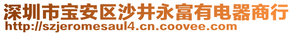 深圳市寶安區(qū)沙井永富有電器商行