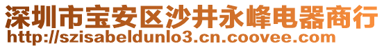 深圳市寶安區(qū)沙井永峰電器商行