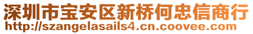 深圳市寶安區(qū)新橋何忠信商行