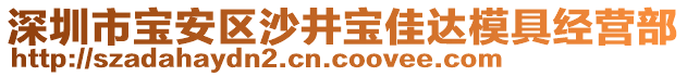 深圳市寶安區(qū)沙井寶佳達(dá)模具經(jīng)營部