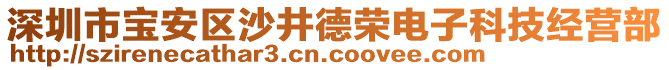 深圳市寶安區(qū)沙井德榮電子科技經(jīng)營部