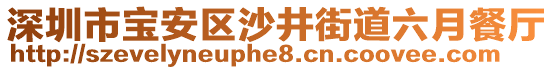 深圳市寶安區(qū)沙井街道六月餐廳