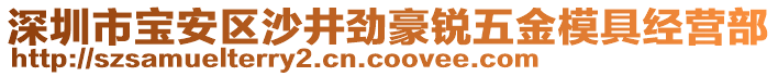 深圳市寶安區(qū)沙井勁豪銳五金模具經營部