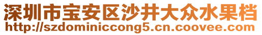 深圳市寶安區沙井大眾水果檔