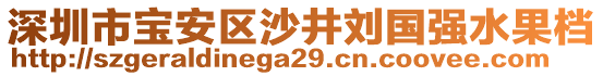 深圳市寶安區(qū)沙井劉國強(qiáng)水果檔