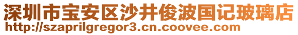 深圳市寶安區(qū)沙井俊波國記玻璃店