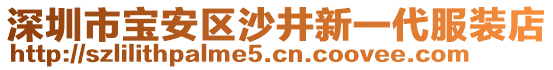 深圳市寶安區沙井新一代服裝店