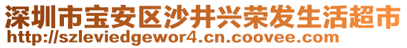 深圳市寶安區沙井興榮發生活超市