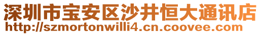 深圳市寶安區(qū)沙井恒大通訊店