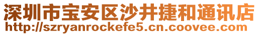 深圳市寶安區(qū)沙井捷和通訊店