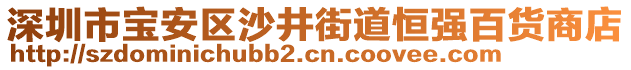 深圳市寶安區(qū)沙井街道恒強(qiáng)百貨商店