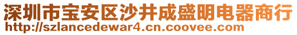 深圳市寶安區(qū)沙井成盛明電器商行