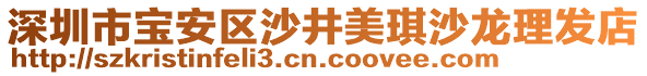 深圳市寶安區(qū)沙井美琪沙龍理發(fā)店