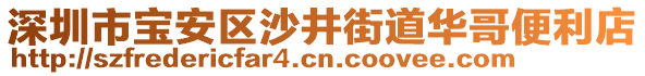 深圳市寶安區沙井街道華哥便利店