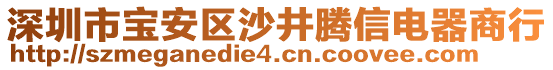 深圳市寶安區(qū)沙井騰信電器商行