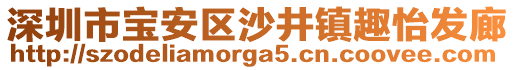 深圳市寶安區(qū)沙井鎮(zhèn)趣怡發(fā)廊