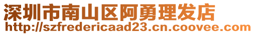 深圳市南山區(qū)阿勇理發(fā)店