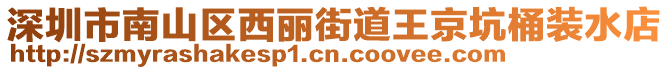 深圳市南山區(qū)西麗街道王京坑桶裝水店