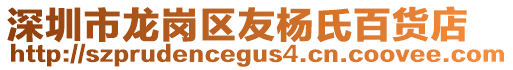 深圳市龍崗區(qū)友楊氏百貨店