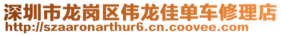 深圳市龍崗區(qū)偉龍佳單車修理店