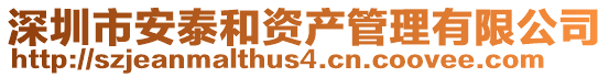 深圳市安泰和資產管理有限公司