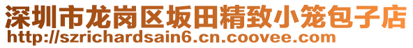 深圳市龍崗區(qū)坂田精致小籠包子店