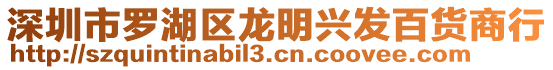 深圳市羅湖區(qū)龍明興發(fā)百貨商行