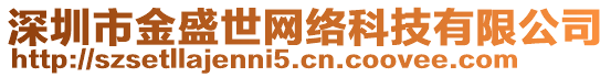 深圳市金盛世網(wǎng)絡(luò)科技有限公司